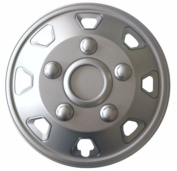 Enjoliveur De Roue Fiat 500 Origine - Diamètre 15 Pouces, Couleur Argent Laqué, Pour Modèles à Partir De 2007
